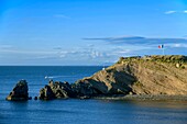 Frankreich, Herault, Agde, Spitze des Kaps von Agde