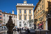 France, Alpes Maritimes, Nice, listed as World Heritage by UNESCO, district of old Nice, place Saint François