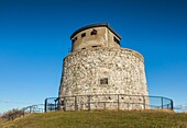 Canada, New Brunswick, Saint John, the Carleton Martello Tower, War of 1812 military defensive tower