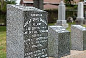 Kanada, Neuschottland, Halifax, Fairview Lawn Cemetery, Grabstätten der Opfer des Untergangs der HMS Titanic im Jahr 1912