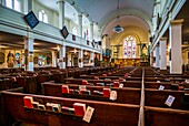 Canada, Nova Scotia, Halifax, St. Paul's Anglican Chruch, b. 1749, interior
