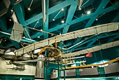 Kanada, Nova Scotia, Baddeck, Alexander Graham Bell National Historic Site, dem Erfinder Alexander Graham Bell gewidmetes Museum, The Silver Dart, erstes in Kanada geflogenes Flugzeug von 1909