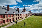 Kanada, Neuschottland, Louisbourg, Festung von Louisbourg National Historic Park, Kings Bastion Barracks