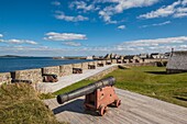 Kanada, Neuschottland, Louisbourg, Festung Louisbourg National Historic Park, Kanonen