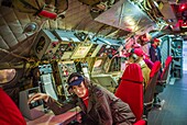 Canada, Nova Scotia, Kingston, Greenwood Aviation Museum at CFB Greenwood, anti submarine warfare, ASW, aircraft interior display
