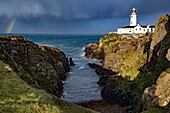 Ireland, County Donegal, Fanad Head, the most northern lighthouse of Ireland