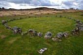 United Kingdom, Northern Ireland, Ulster, county Tyrone, Sperrin mountains, Beaghmore stone circles,
