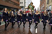 Vereinigtes Königreich, Nordirland, St. Patrick's day, irischer Tanz