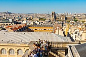 Frankreich, Paris, Pantheon, Besichtigung der Höhen mit der Kathedrale Notre Dame