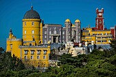 Portugal, Sintra, Nationalpalast von Pena
