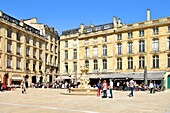 France, Gironde, Bordeaux, area listed as World Heritage by UNESCO, Saint Pierre district, place du Parlement