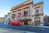 View of Empire Theatre, Liverpool City Centre, Liverpool, Merseyside, England, United Kingdom, Europe