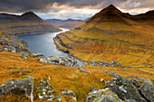 Funningar, Eysturoy, Färöer Inseln, Dänemark, Nordatlantik