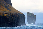 Sea stacks, Faroe Islands, Denmark, North Atlantic