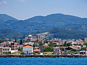 View towards Karlovasi, Samos Island, North Aegean, Greek Islands, Greece, Europe