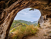 The Real Cave of Pythagoras, Mount Kerkis, Samos Island, North Aegean, Greek Islands, Greece, Europe