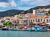 Hafen von Pythagoreio, Insel Samos, Nord-Ägäis, Griechische Inseln, Griechenland, Europa
