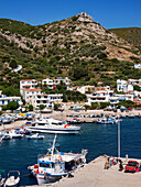 Port in Fournoi, Fournoi Island, North Aegean, Greek Islands, Greece, Europe