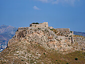 Mittelalterliche Burg von Pandeli, Insel Leros, Dodekanes, Griechische Inseln, Griechenland, Europa