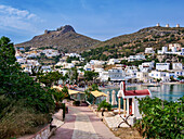 Pandeli Waterfront, Agia Marina, Leros Island, Dodecanese, Greek Islands, Greece, Europe
