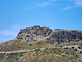 Mittelalterliche Burg von Pandeli, Insel Leros, Dodekanes, Griechische Inseln, Griechenland, Europa