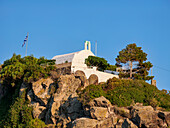 Agia Paraskevi Church, Skala, Patmos Island, Dodecanese, Greek Islands, Greece, Europe