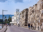 Schloss Nerantzia und Palazzo del Governo, Kos-Stadt, Insel Kos, Dodekanes, Griechische Inseln, Griechenland, Europa