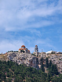 Heiliger Savvas der Neue von Kalymnos, Kalymnisches Kloster, Pothia (Kalymnos Stadt), Insel Kalymnos, Dodekanes, Griechische Inseln, Griechenland, Europa