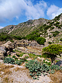 Landscape of Nisyros Island, Dodecanese, Greek Islands, Greece, Europe