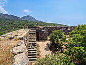 Paleokastro, Old Castle Ruins, Ancient Porphyris, Mandraki, Nisyros Island, Dodecanese, Greek Islands, Greece, Europe