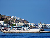 Hafen in Mandraki, Insel Nisyros, Dodekanes, Griechische Inseln, Griechenland, Europa