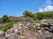 Old Settlement Ruins, Nisyros Island, Dodecanese, Greek Islands, Greece, Europe