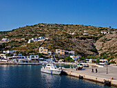 Agathonisi Port, Agathonisi Island, Dodecanese, Greek Islands, Greece, Europe