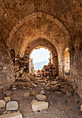 Ruinen der venezianischen Festung, Imeri Gramvousa, Region Chania, Kreta, Griechische Inseln, Griechenland, Europa