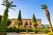 Villa Aurea, Alexander Hardcastle residence, Valle dei Templi, Valley of Temples, UNESCO World Heritage Site, Agrigento, Sicily, Italy, Europe