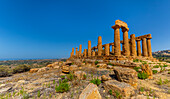 Temple of Hera, Valle dei Templi (Valley of Temples), UNESCO World Heritage Site, Hellenic architecture, Agrigento, Sicily, Italy, Mediterranean, Europe