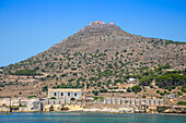 Die Tonnata (alte Thunfischfabrik), Festung Santa Caterina, Favignana, Ägadische Inseln, Sizilien, Italien, Mittelmeer, Europa