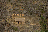 Ollantaytambo landwirtschaftliche Terrassen, Peru, Südamerika