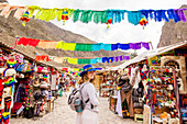 Ollantaytambo-Marktplatz, Peru, Südamerika
