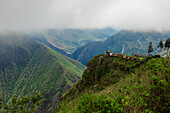 Scenery along the Choquequirao trail, Peru, South America