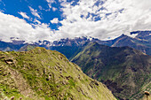 Scenery along the Choquequirao trail, Peru, South America