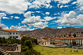 Park in Cusco, Peru, Südamerika