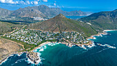 Luftaufnahme von Llandudno, Kapstadt, Kap-Halbinsel, Südafrika, Afrika