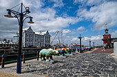 Fishermans Wharf, Kapstadt, Südafrika, Afrika