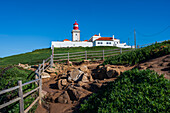 The Cabo da Roca Lighthouse in Portugal