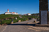 Der Leuchtturm von Cabo da Roca in Portugal