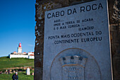 Der Leuchtturm von Cabo da Roca in Portugal