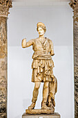 Römische Statue der Göttin Diana, 2. Jahrhundert, Italica-Ausstellung