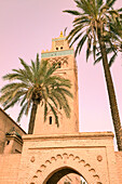 Marrakech, Marokko. Koutoubia-Moschee. Älteste Moschee in Marrakesch aus den 1100er Jahren