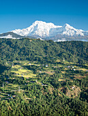 Nepal, Gebirgszug und Annapurna-Gebirge